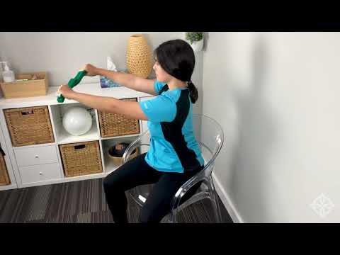 Seated Torso Twist - Covid Physical Therapy - Exercise