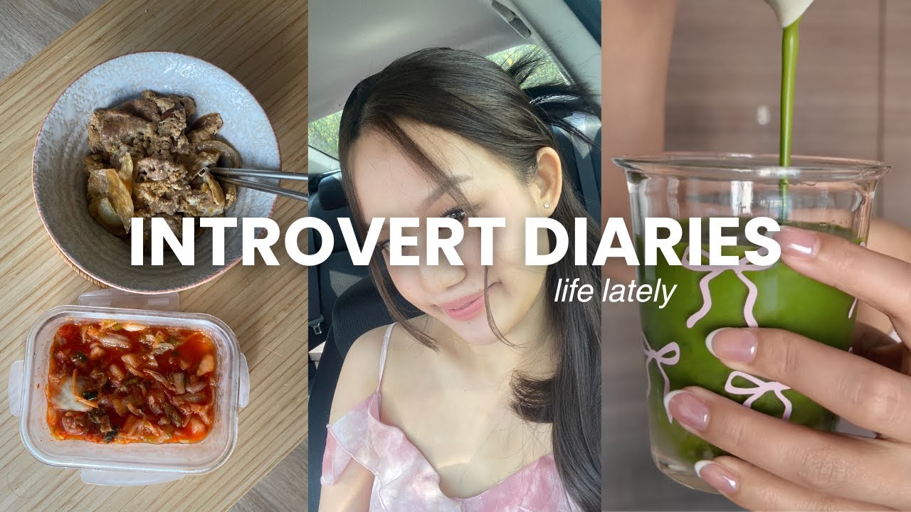Introvert Diaries 🍵 | ตัดผมรับปีใหม่, ชงมัทฉะมะพร้าว, แต่งหน้าไปงาน