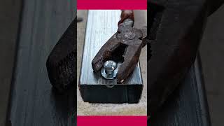 Rivet nut used in construction #contructions #metalwork #shorts #tools