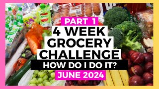 Part 1 - JUNE 4 WEEK GROCERY CHALLENGE - What Is Involved?