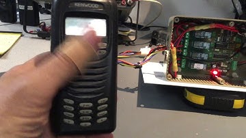 Kenwood interfaced DTMF controller