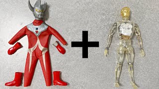 円谷プロ　タカラ　ウルトラマン　ウルトラマンタロウ　変身サイボーグ　1号　人形 mqdefault.jpg