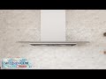 Zephyr 30'' Verona Wall Mount Range Hood 5 Speeds 600 CFM LED Lights