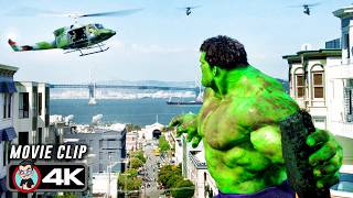 Comanche Helicopter Battle Scene | HULK (2003) Movie CLIP 4K