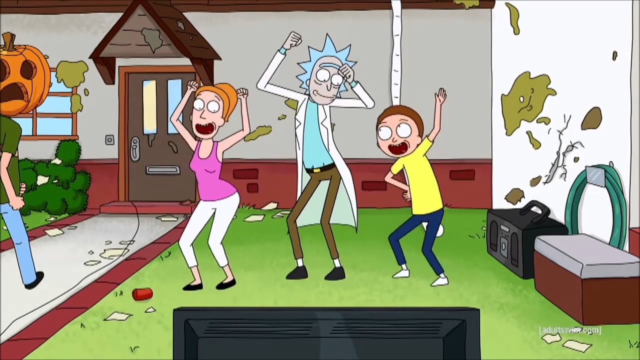 Rick and Morty Shake that ass