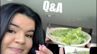 Q&amp;A + Chipotle *violently awkward*