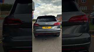 Volkswagen Touareg – £29,996 – 68,028 miles. #VWTouareg #LuxurySUV #PanRoof #Towbar #Volkswagen