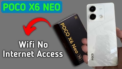 Wi Fi connected but no internet access poco x6 neo, Wi Fi connect hone per bhi internet nahin chal r