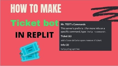 How to create a discord ticket bot with no coding | source code | discord.js