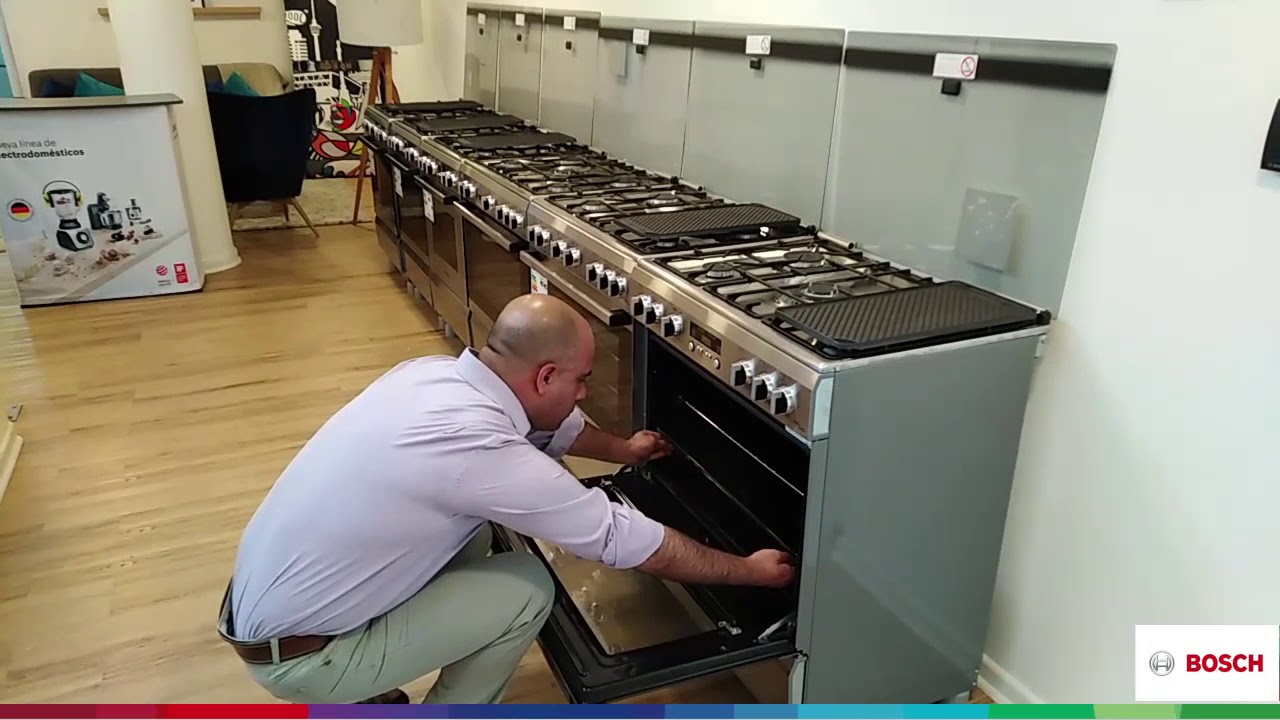 Cocina Bosch Pro 425 Inox 4 Platos, Horno De 55 Lts | Cuotas sin interés