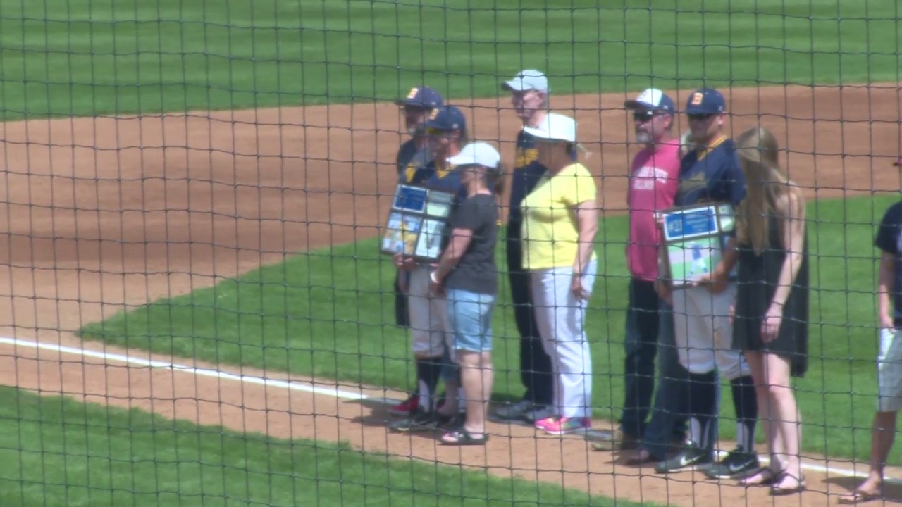MSUB Baseball 2017 Senior Day Ceremony 5/6/17 - YouTube