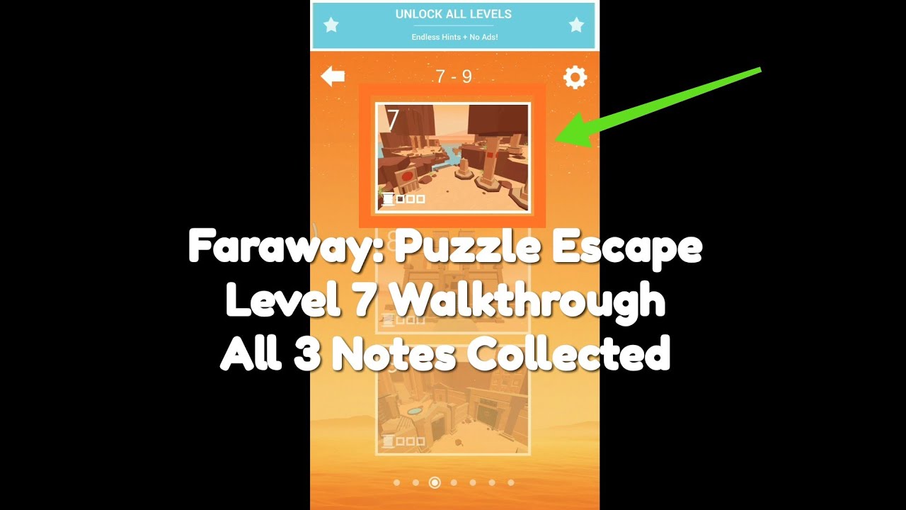 faraway puzzle escape level 6 notes