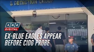 Former Ateneo basketball players appear before CIDG | ANC