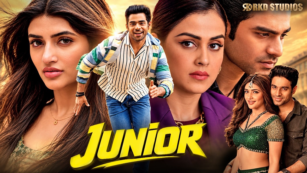 Junior 2026 New Release South Action Movie | Genelia D'Souza, Sreeleela, Kireeti Reddy, Brahman