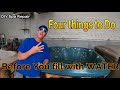 Four things to do Before you fill up the Hot Tub with water.DIV Spa Repair..Arizona Hot Tub Factory