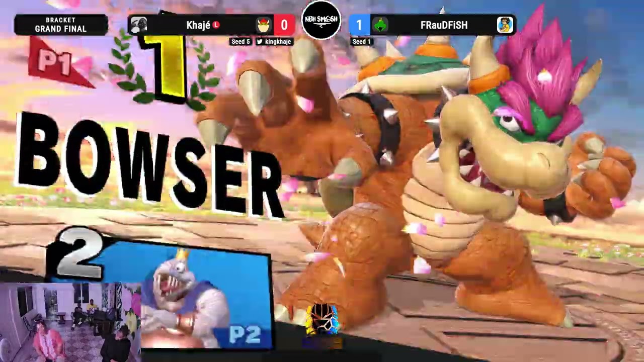 NBH Meetup 1 - Grand Finals Khaje (Bowser) vs FRauDFiSH (King K Rool)