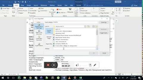 Adding LinkedIn, Github other hyperlinks to your resume