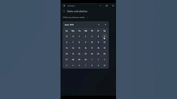 HOW TO CALCULATE THE NUMBER OF DAYS BETWEEN TWO DATES USING THE WINDOWS 11 CALCULATOR?