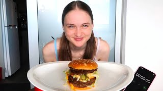 McDonald's Big Mac Stack Burger Challenge