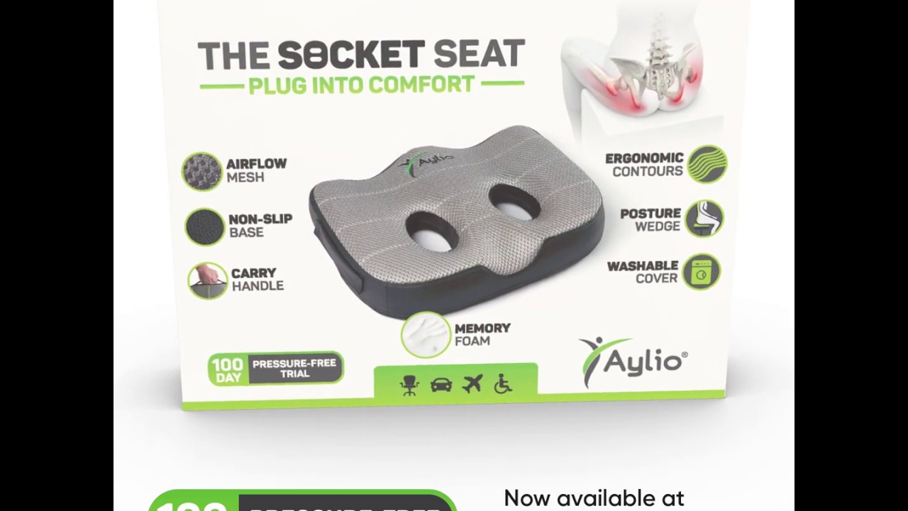 Ischial Tuberosity Sitting Bones Seat Cushion YouTube