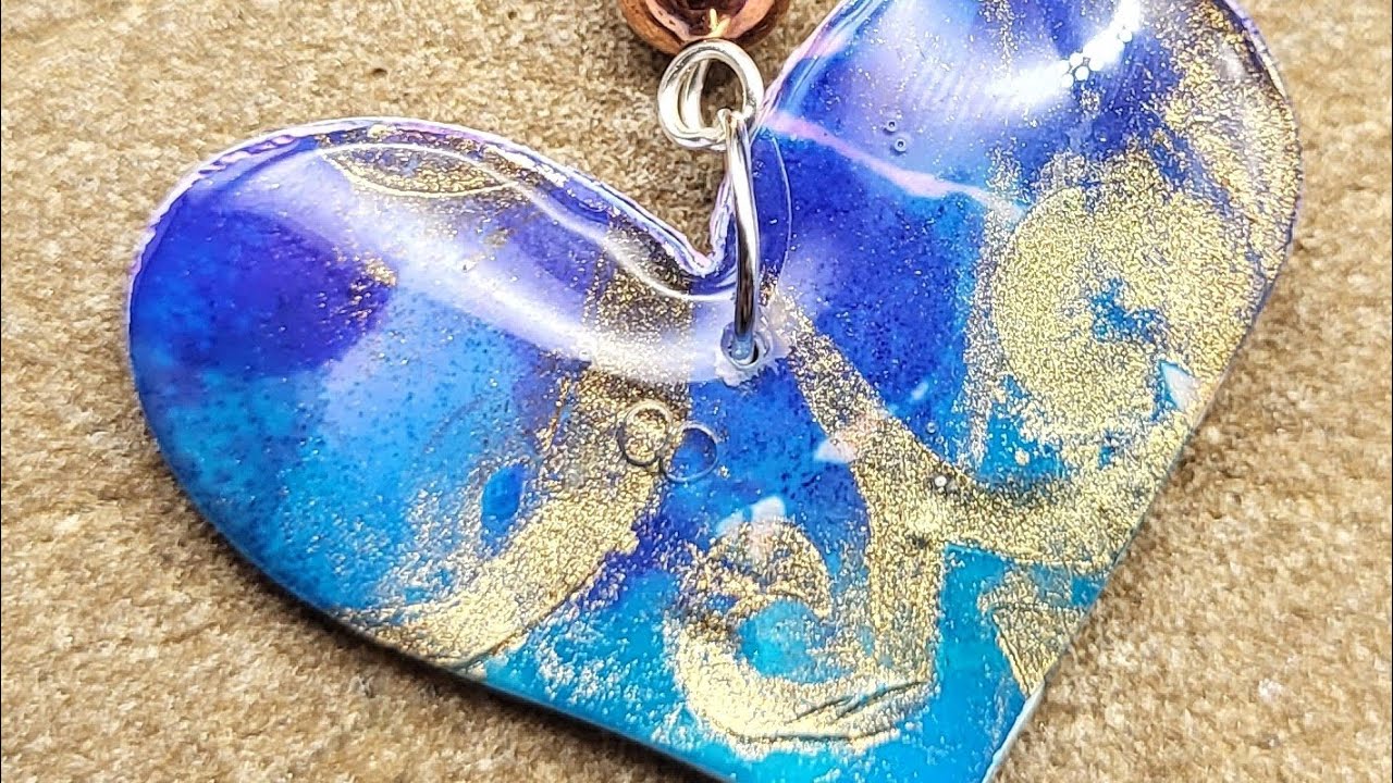 Alcohol Inks And Metallic Spray On Polymer Clay YouTube Alcohol Inks And Metallic Spray On Polymer Clay YouTube