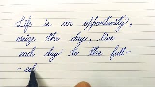 How to write neat and beautiful writing | Very clean handwriting for beginners