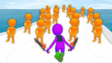 The Stickman Solo Leveling Hit & Run - All Levels / Max Levels Gameplay ( android / ios )