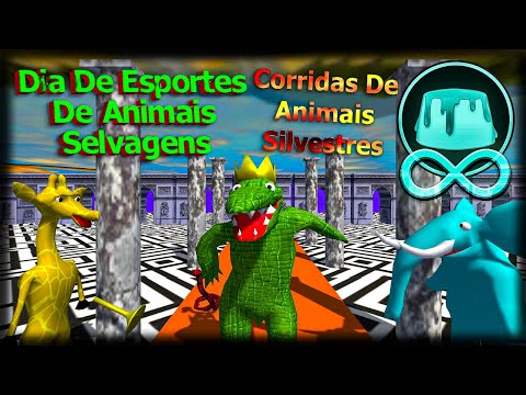 DIA DE CORRIDA E ESPORTES DE ANIMAIS SILVESTRES
