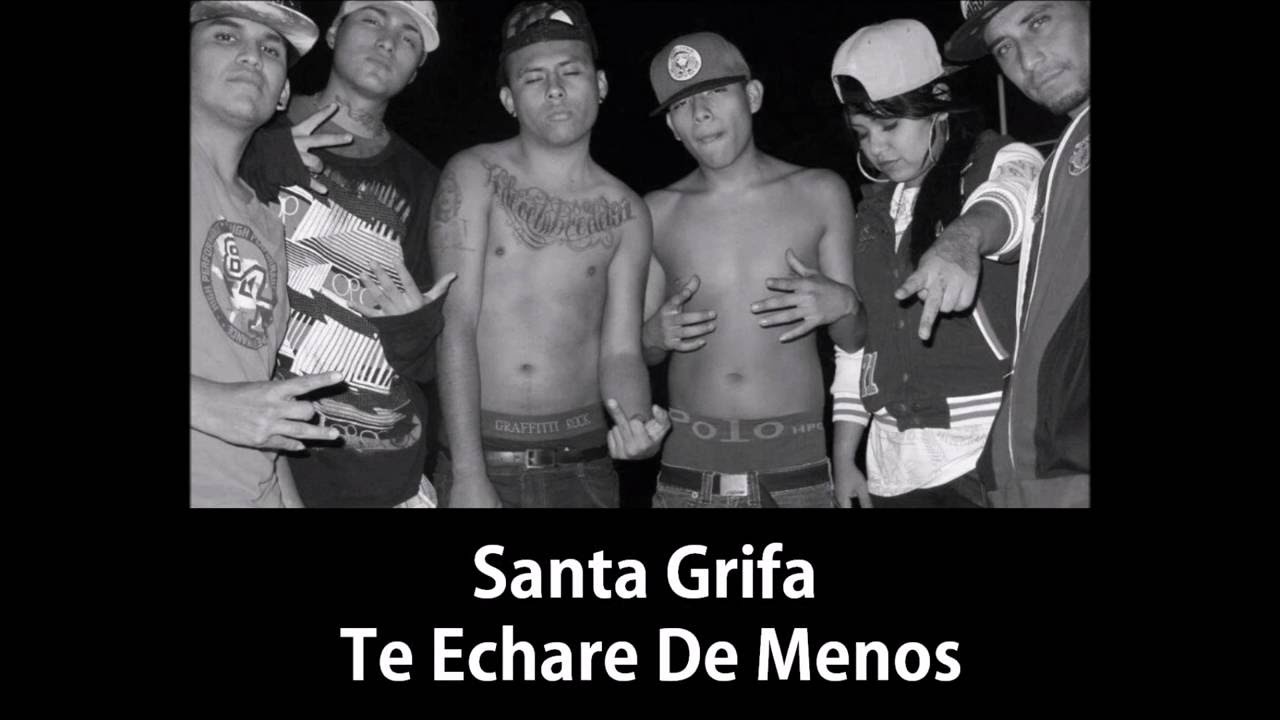 Santa Grifa Te Echare De Menos Letra - YouTube