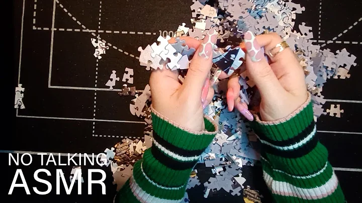 ASMR ✨LOFI✨ 1h Jigsaw Puzzle Tapping, Scratching & Tracing (🎧 NO TALKING)