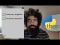PYTHON Eğitimi 8 - Dictionary Değişkeni ve Metodları