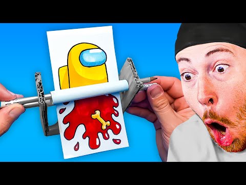 YOU Wont Believe These Among Us ART VIDEOS! (WOW)