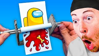 YOU Wont Believe These Among Us ART VIDEOS! (WOW)