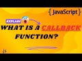 Callback Functions in JavaScript: What, Why, and How !