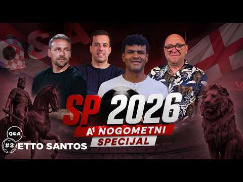 A1 Nogometni Podcast Q&A #337 - SP 2026 || HRV - ENG || Željko Vela, Etto Santos Gordon Schildenfeld