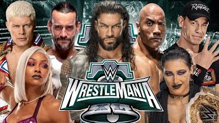 WrestleMania 40 Dream Match Card Predictions: Night 1 and Night 2 Fantasy Booking!