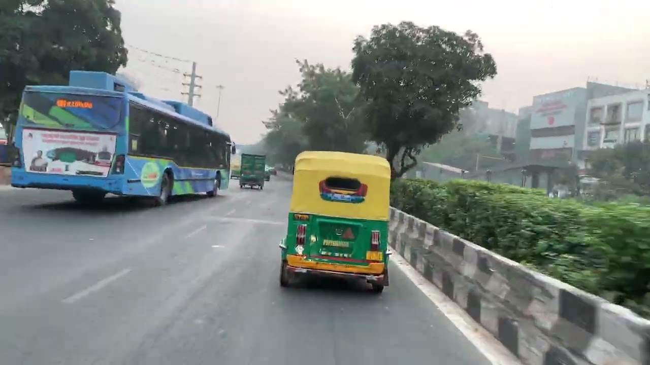 South Ex to Vinobapuri Early Morning Drive 4K | Ring Road Delhi 2025 | Delhi Ka Safar