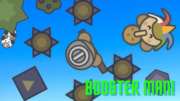 Moomoo.io BOOSTERMAN Use SPIKE Tactic! | Moomoo Video