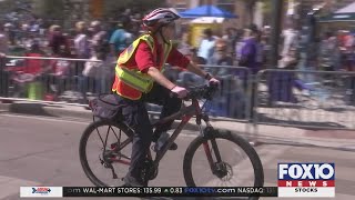 Mobile Fire-Rescue Department on the streets for Mardi Gras