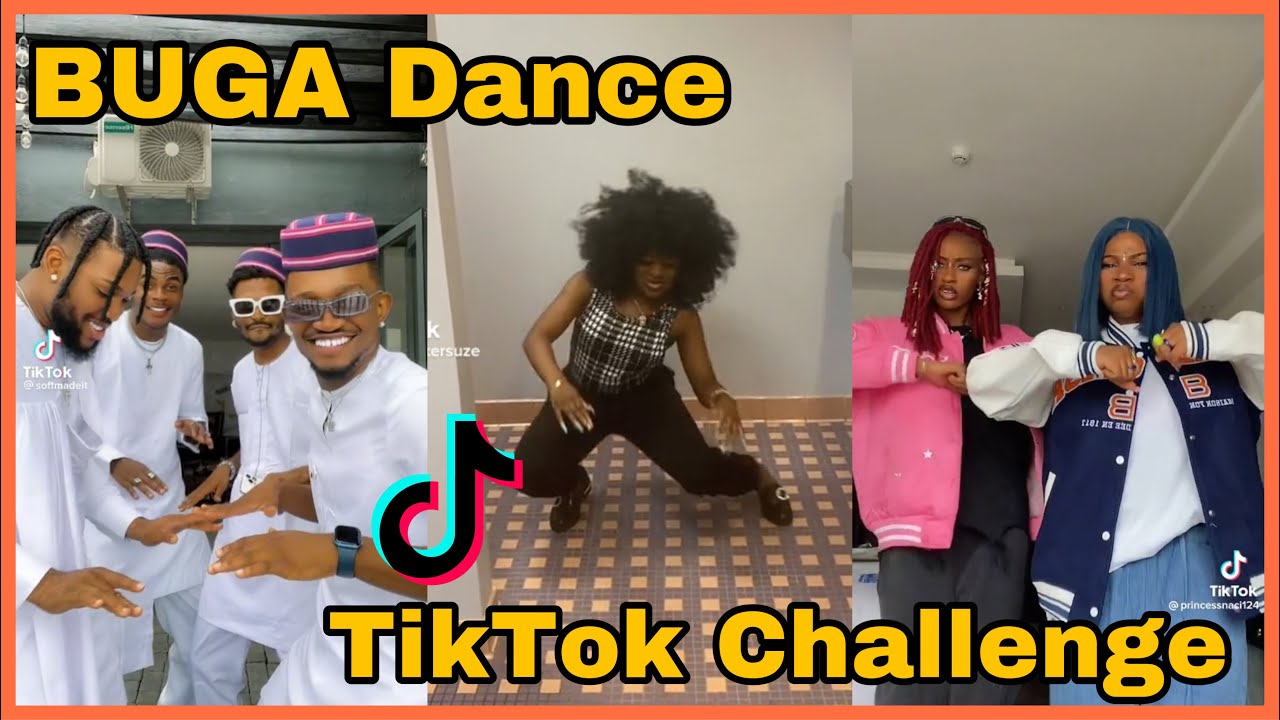 KIZZ DANIEL - BUGA ft Tekno TikTok Dance Challenge #kizzdaniel #buga # ...
