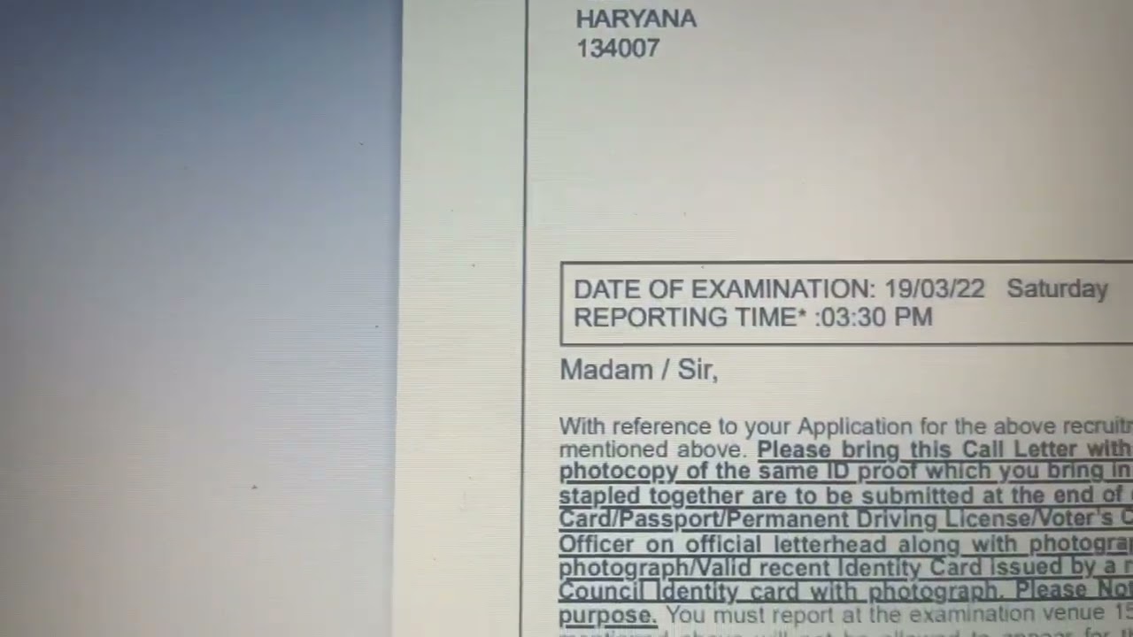 ESIC UDC & STENO. ADMIT CARD OUT