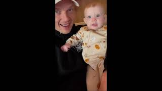 Nick Carter's Daughter Pearl Trying Out Her Baby Tiger Growl – (November 5, 2021)