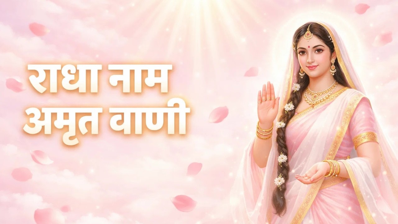 राधा नाम अमृत वाणी | हृदय स्पर्शी राधा रानी भजन | शांति और भक्ति का मधुर गीत
