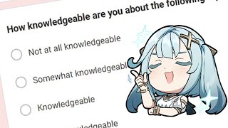 I Made A Survey To See If Genshin Impact Fans Read Lore (Part 2)