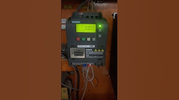 V20 Drive Fwd Rev and Fault Reset. #v20 #shortvideo #siemens #plc #vfd