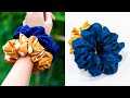 How to make Scrunchies | DIY Ruffle Hair Bands with old clothes | DIY Scrunchies - best out of waste