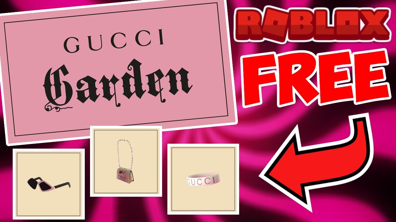 tela pasillo Ajustable How to Get Roblox Gucci Garden Event Items (FREE) - YouTube