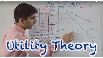 Utility Theory - Total, Marginal and Average Utility