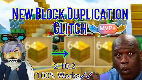 New Blocks Duplication Glitch 😲😲😲- 100% Works | Blockman Go | Skyblock |