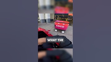 Mini Porsche V.S Delivery Robots